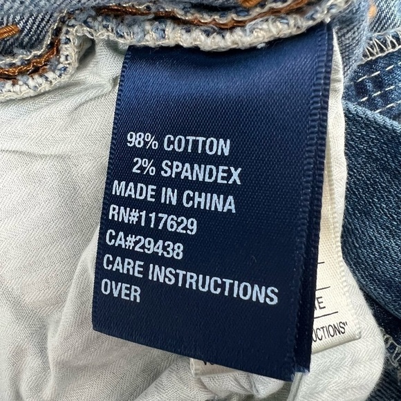 MEK DNM Oaxaca Straight Leg Distressed Jeans Size 27 Women’s - Picture 6 of 6